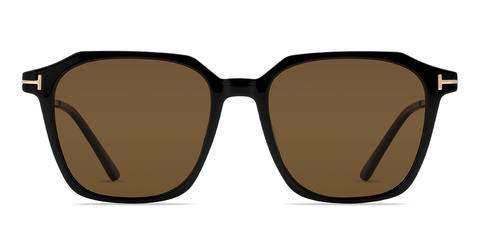 Schwarz Braun Newman - Square Sunglasses