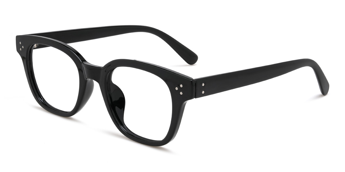 Black Vaughan Glasses - Rectangle Glasses