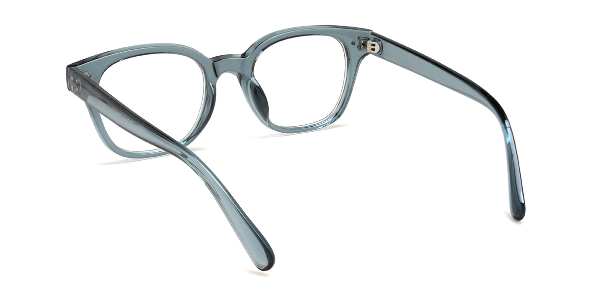Blue Grey Vaughan Glasses - Rectangle Glasses