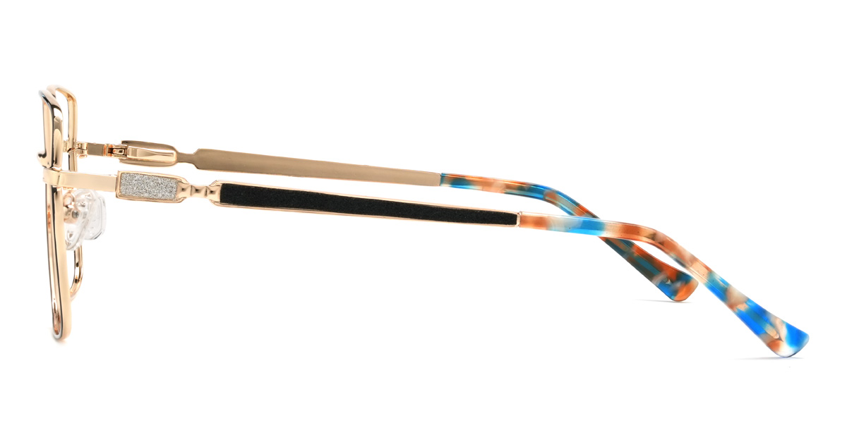 Black Carmen Glasses - Rectangle Glasses