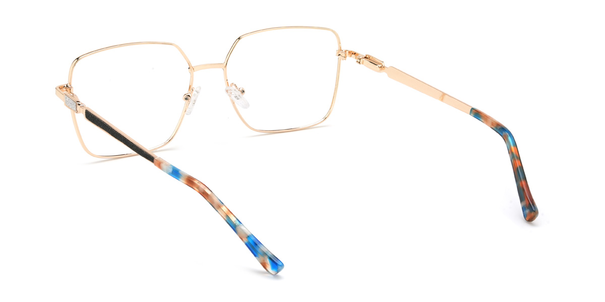 Black Carmen Glasses - Rectangle Glasses