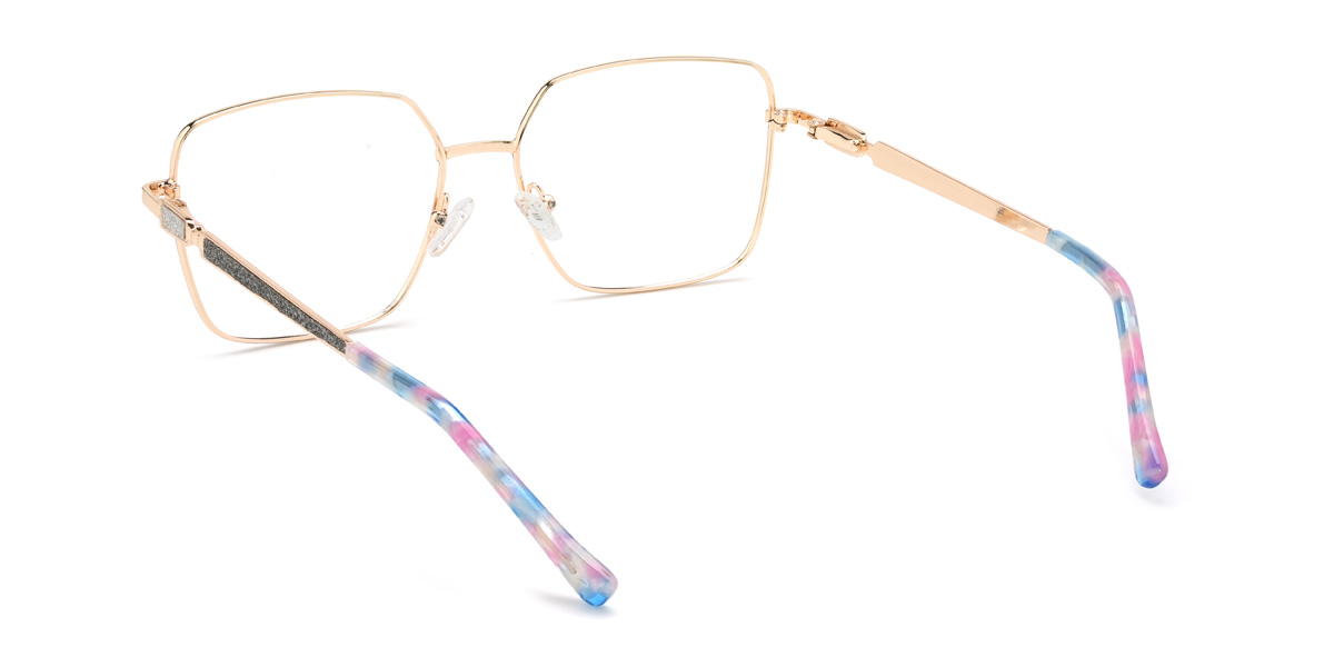 Grey Carmen Glasses - Rectangle Glasses