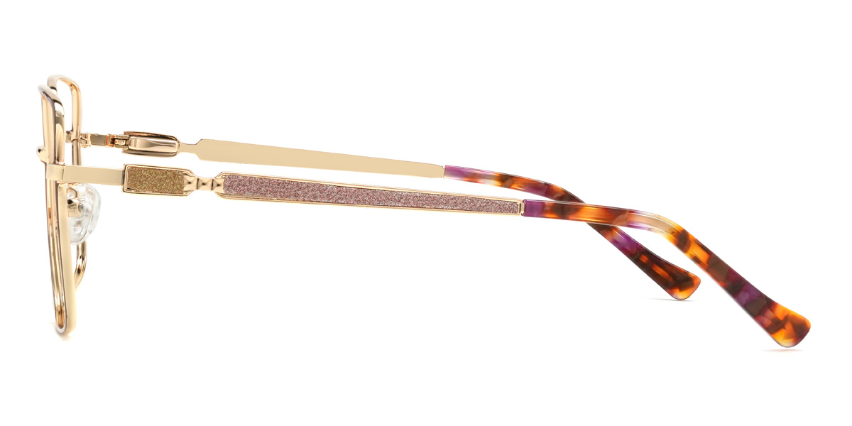 Brown Carmen Glasses - Rectangle Glasses