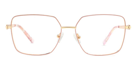 Ružový Carmen - Rectangle Glasses