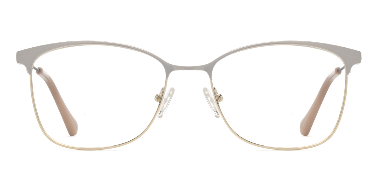 Gris dorado Shaikha - Rectangle Glasses
