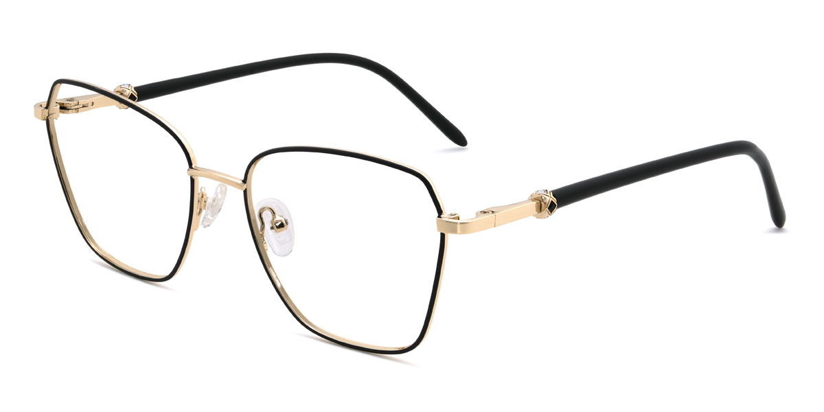 Black Jahmir Glasses - Square Glasses