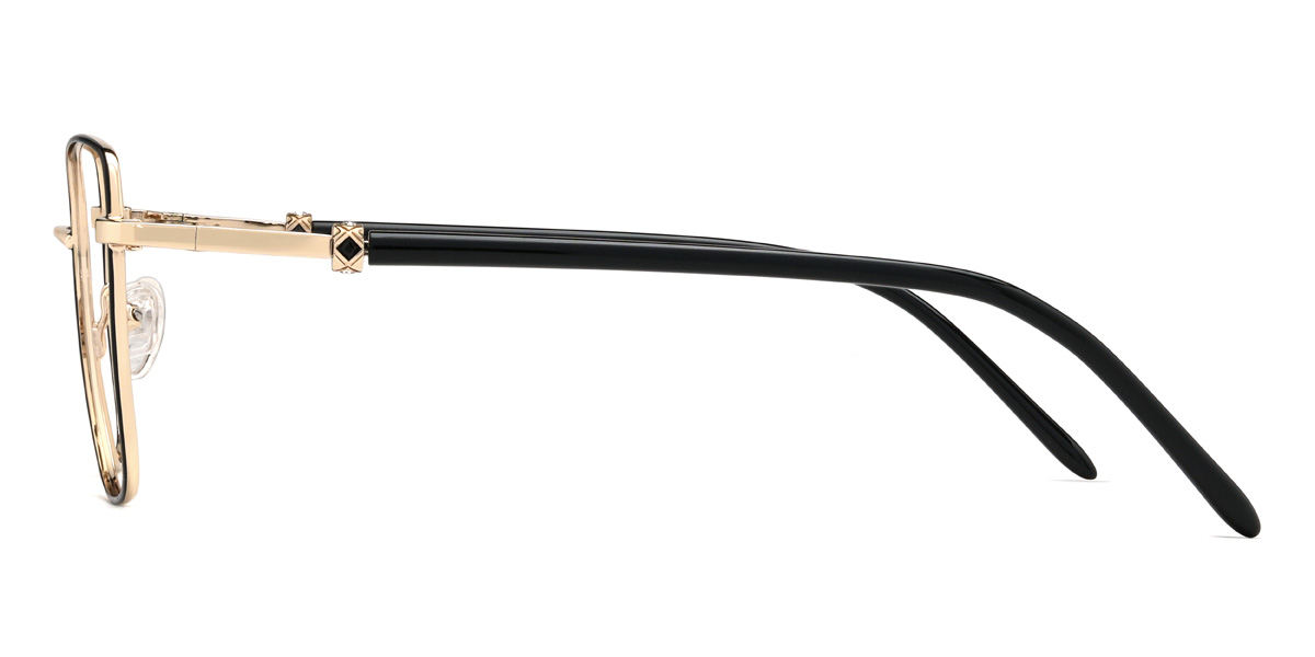 Black Jahmir Glasses - Square Glasses