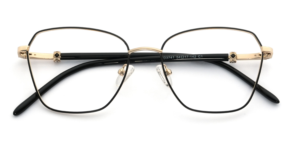 Black Jahmir Glasses - Square Glasses