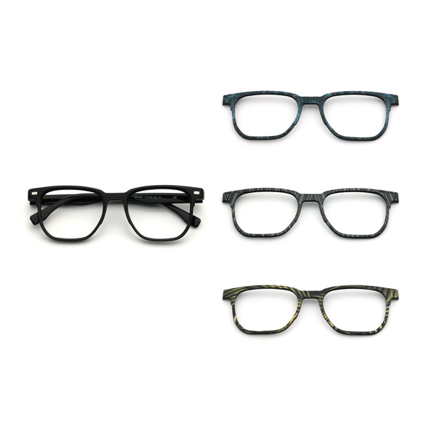 Negro Khaled - Rectangle Clip-On Sunglasses