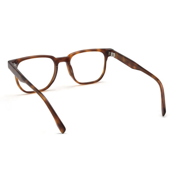 Tortoiseshell Khaled Glasses - Rectangle Clip-On Sunglasses