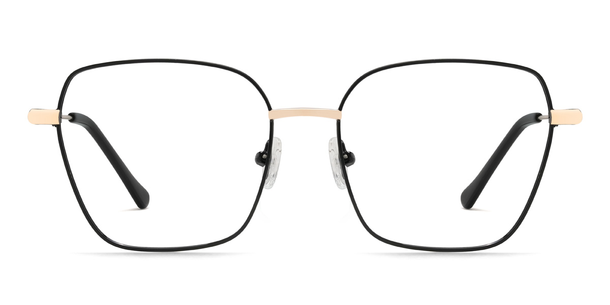 Preto Nadia - Square Glasses