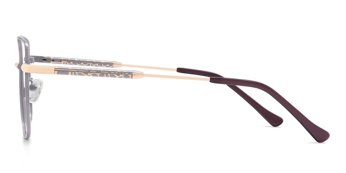 Lavender Nadia Glasses - Square Glasses