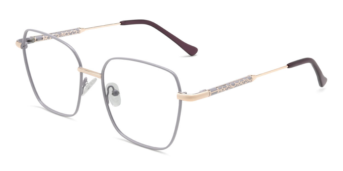 Lavender Nadia Glasses - Square Glasses