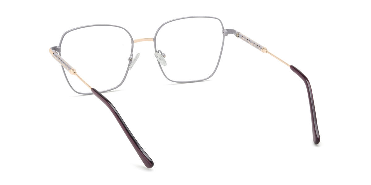 Lavender Nadia Glasses - Square Glasses
