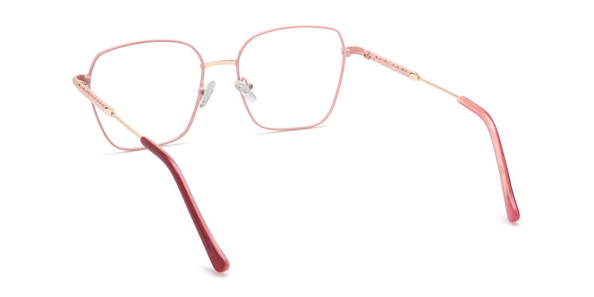 Pink Nadia Glasses - Square Glasses