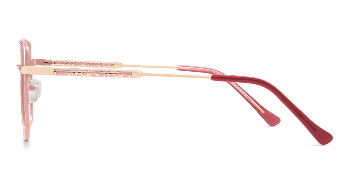 Pink Nadia Glasses - Square Glasses