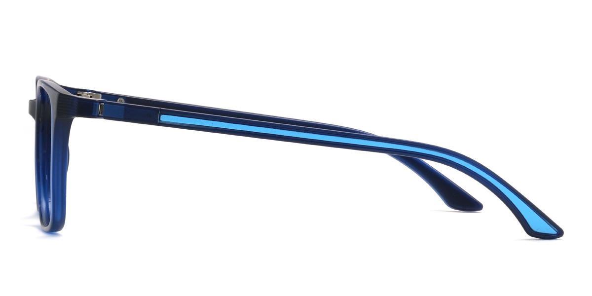 Navy Dalston Glasses - Rectangle Glasses