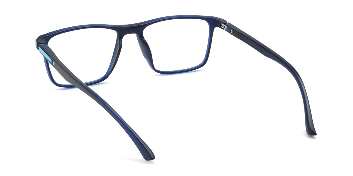 Navy Putney Glasses - Rectangle Glasses