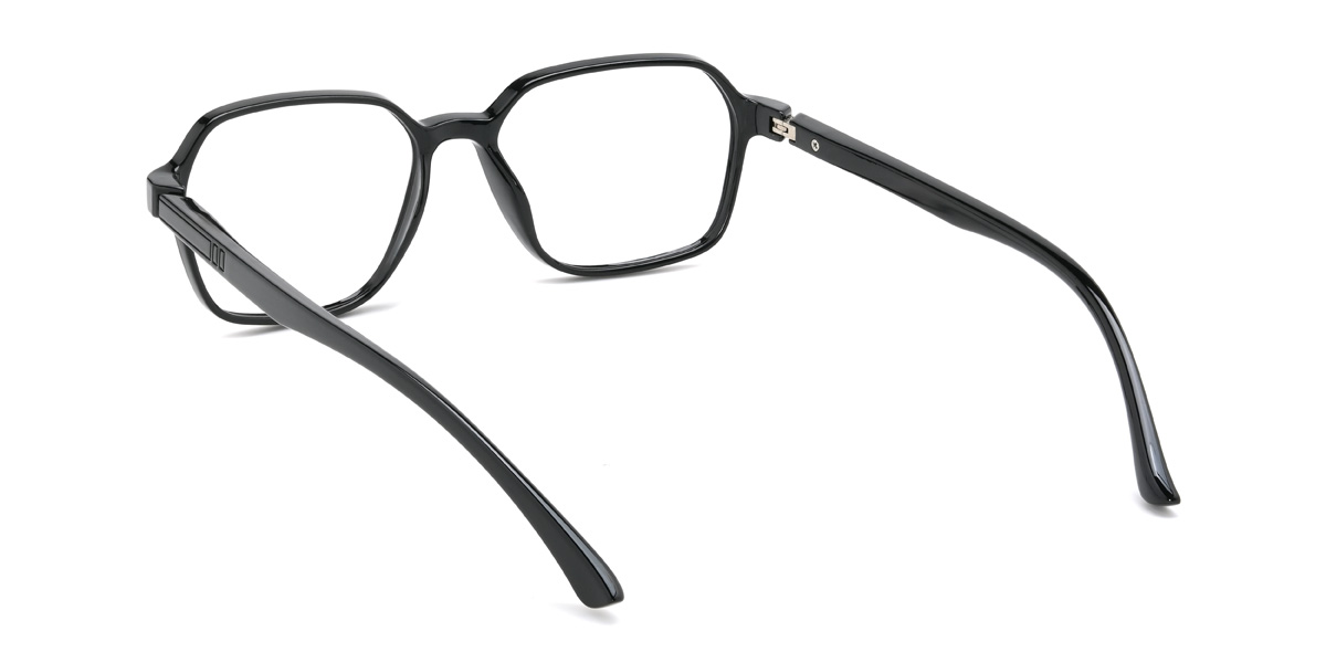 Negro Boggs Gafas - Rectangle Glasses