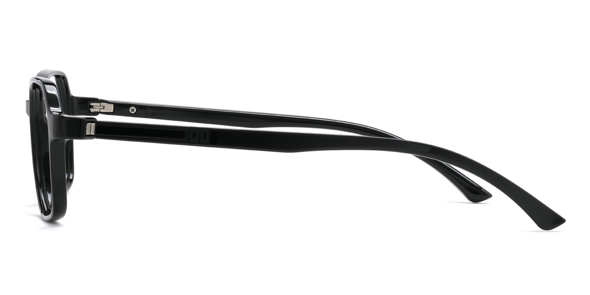 Negro Boggs Gafas - Rectangle Glasses
