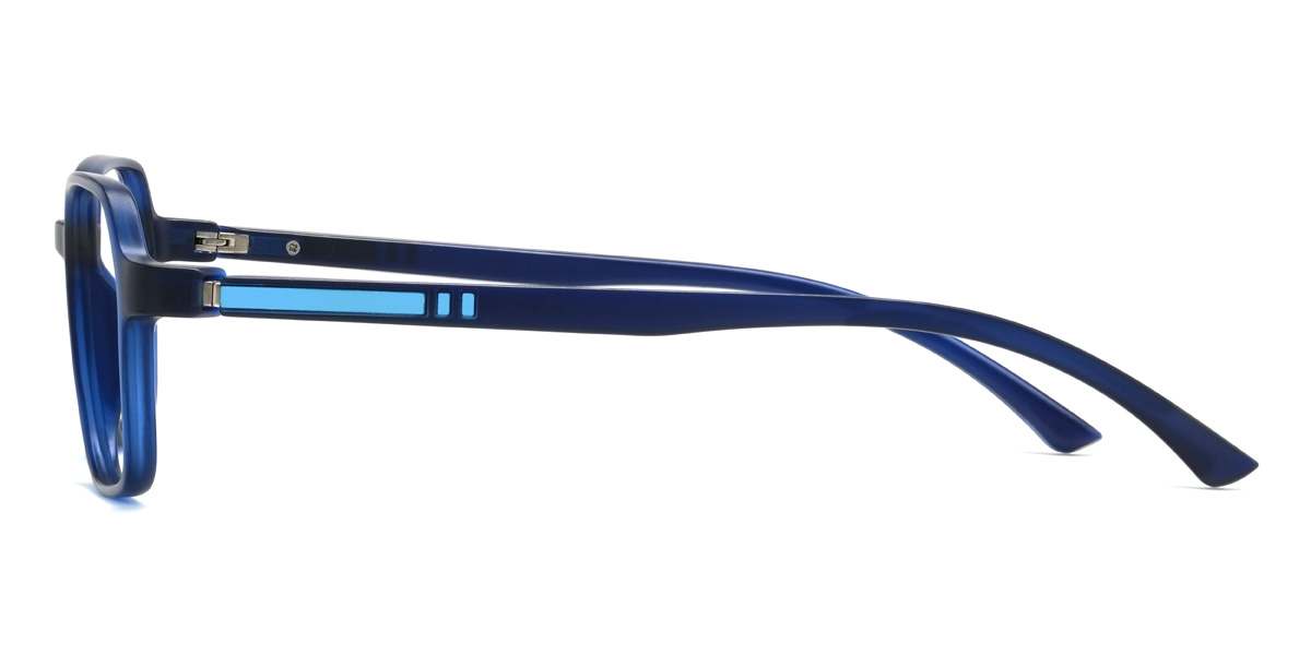 Navy Boggs Glasses - Rectangle Glasses