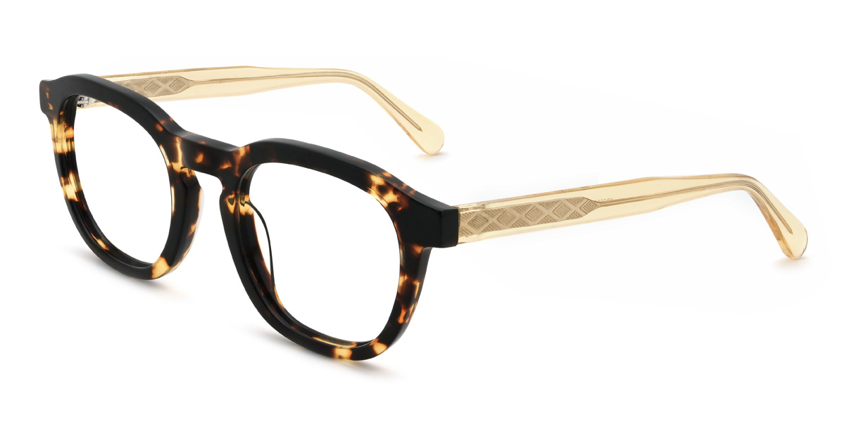 Tortoiseshell Laurel Glasses - Oval Glasses