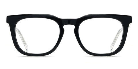 Black Karam - Rectangle Glasses