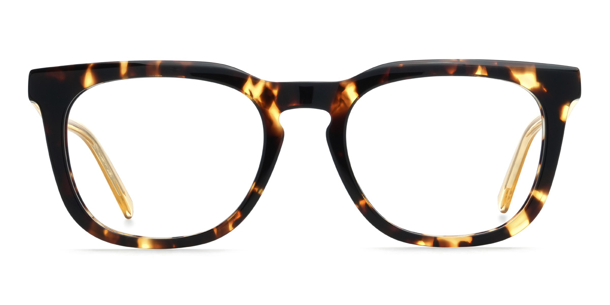 Tortoiseshell Karam - Rectangle Glasses