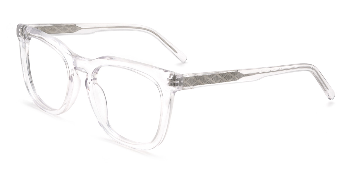 Clear Karam Glasses - Rectangle Glasses
