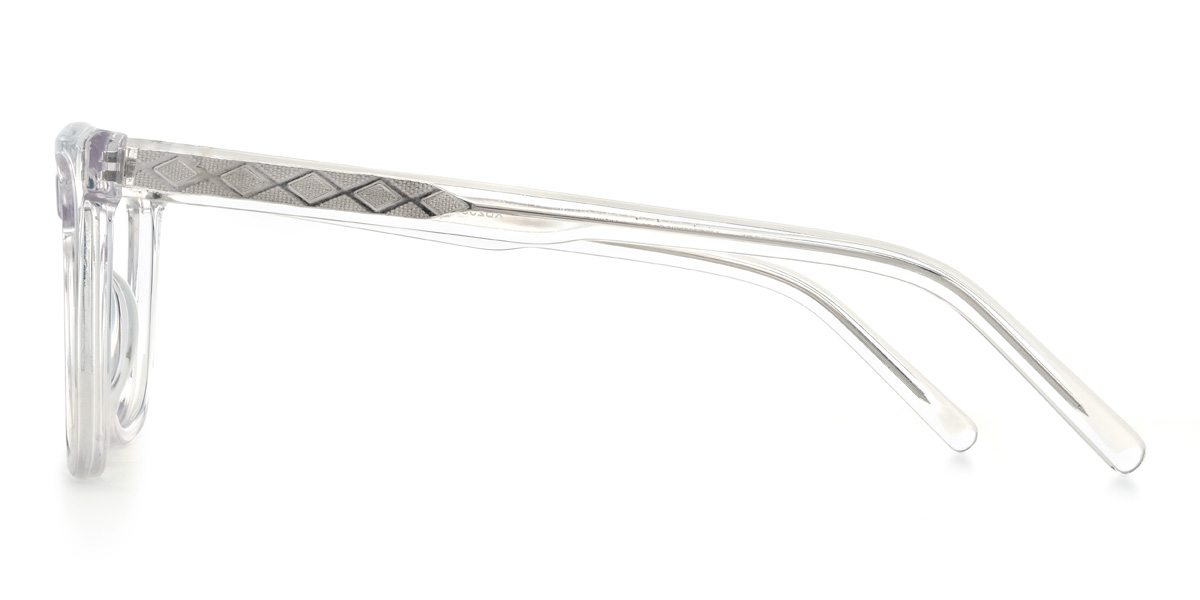 Clear Karam Glasses - Rectangle Glasses