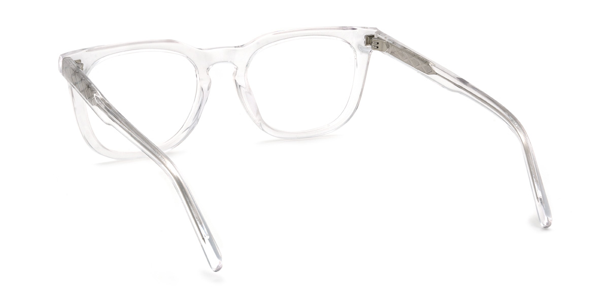 Clear Karam Glasses - Rectangle Glasses