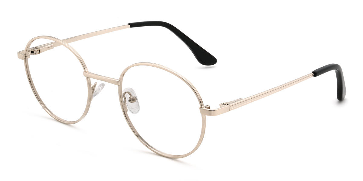 Ouro Kaisen Óculos - Round Glasses