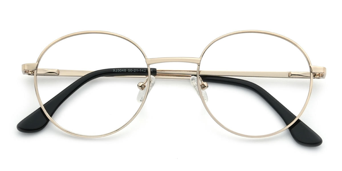 Ouro Kaisen Óculos - Round Glasses