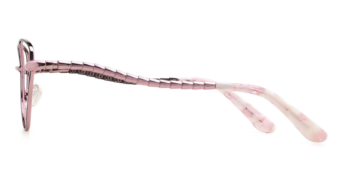 Black Pink Felipe Glasses - Cat Eye Glasses