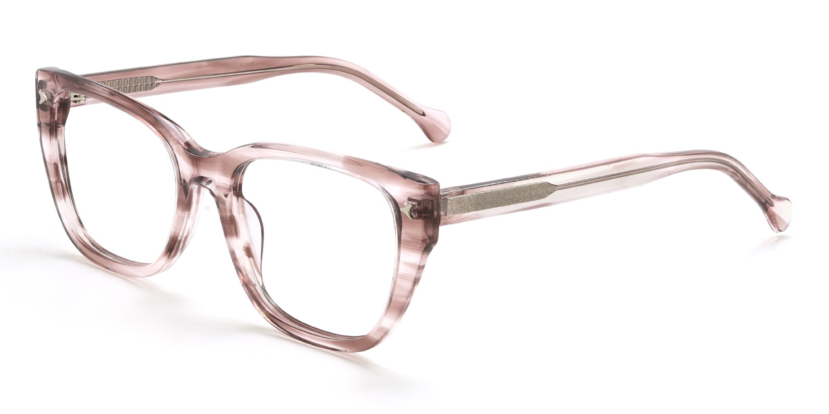 Pink Tortoiseshell Tacha Glasses - Cat Eye Glasses