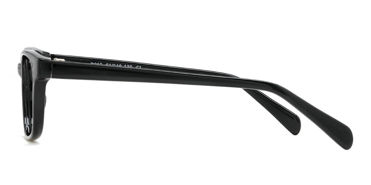 Black Caldwell Glasses - Rectangle Glasses