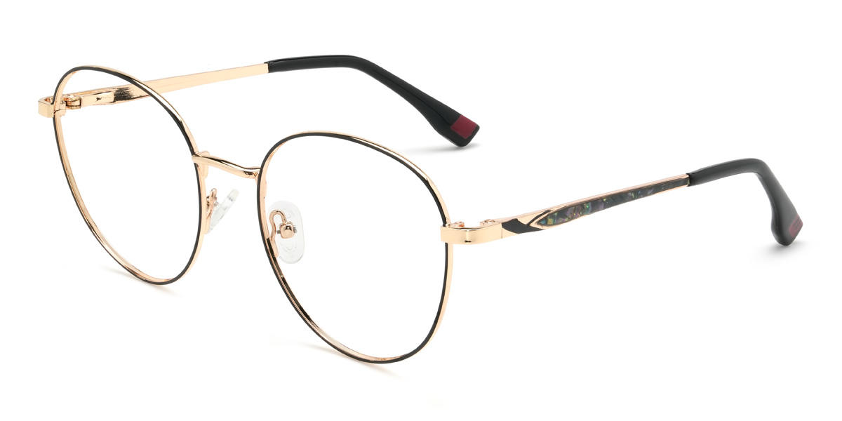 Black Ketty Glasses - Round Glasses