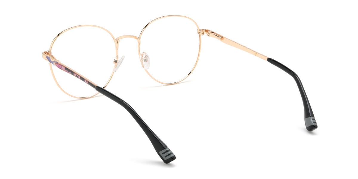 Purple Ketty Glasses - Round Glasses