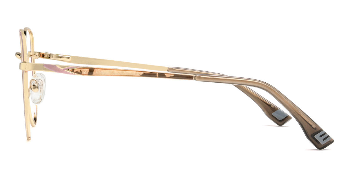 Pink Ketty Glasses - Round Glasses