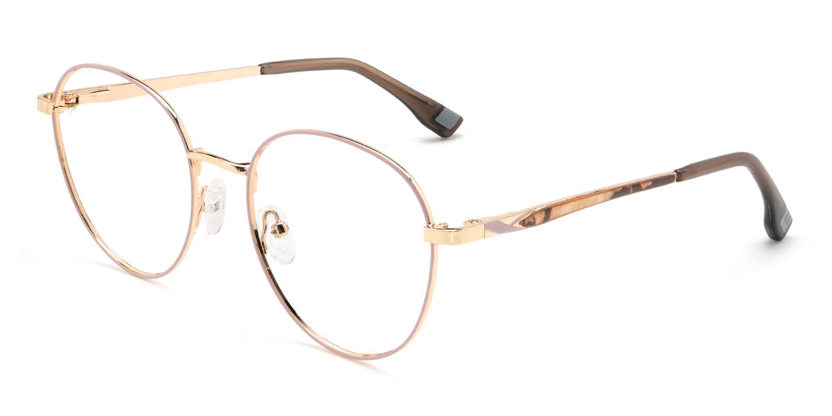 Pink Ketty Glasses - Round Glasses