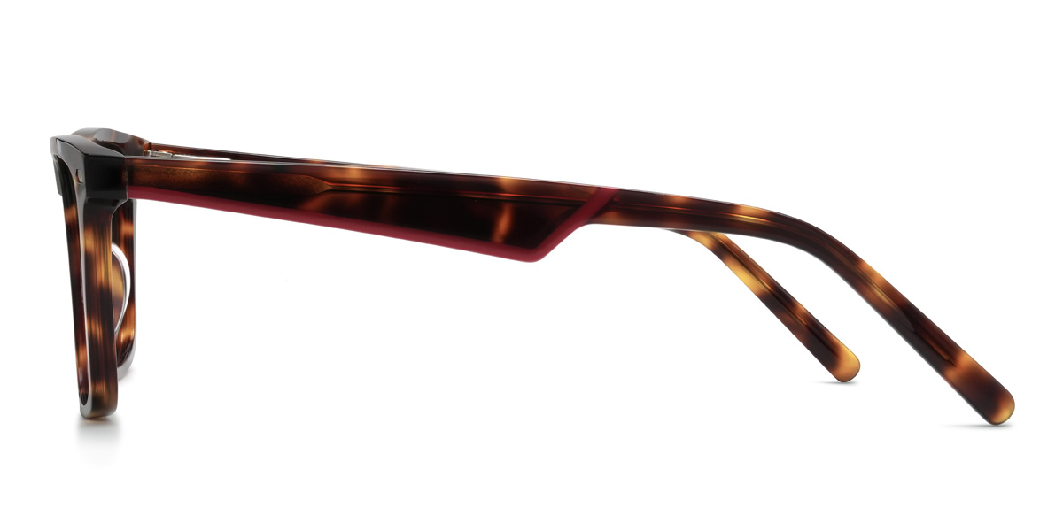 Tortoiseshell Lucian Glasses - Rectangle Glasses