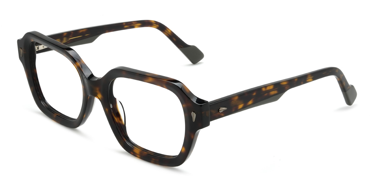 Tortoiseshell Dresner Glasses - Rectangle Glasses