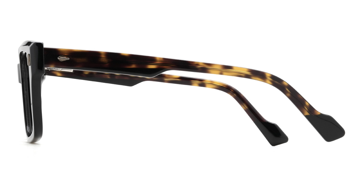 Black Hilson Glasses - Rectangle Glasses
