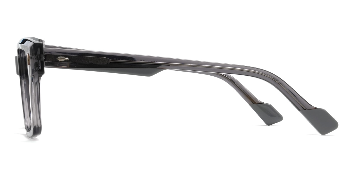 Grey Hilson Glasses - Rectangle Glasses