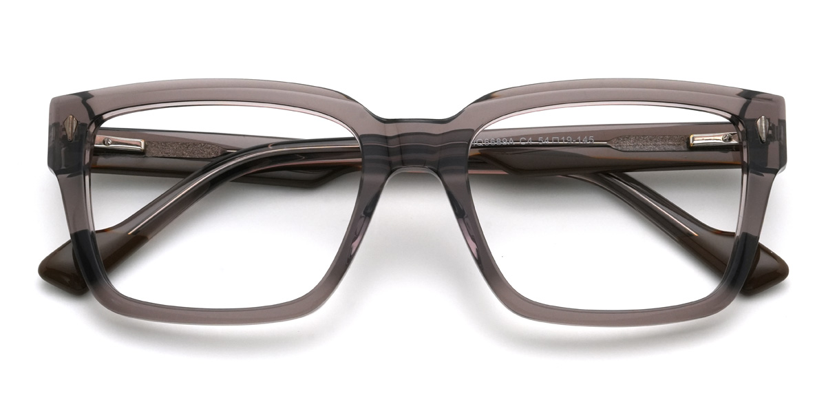 Brown Hilson Glasses - Rectangle Glasses