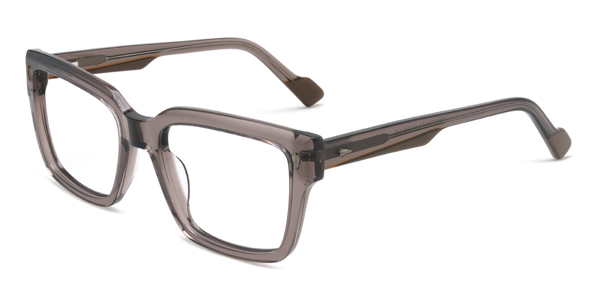 Brown Hilson Glasses - Rectangle Glasses