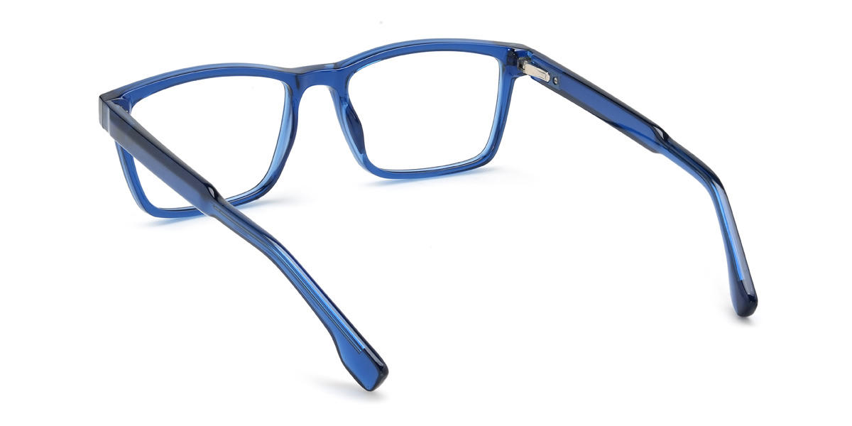 Blue Zoya Glasses - Rectangle Glasses