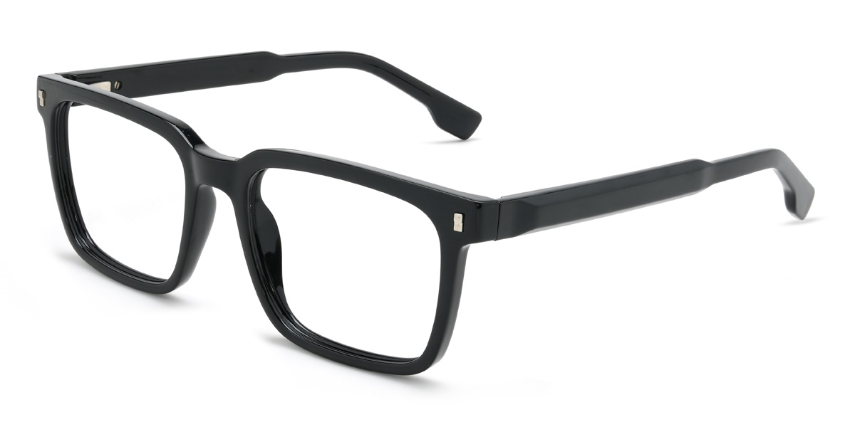 Black Durand Glasses - Rectangle Glasses