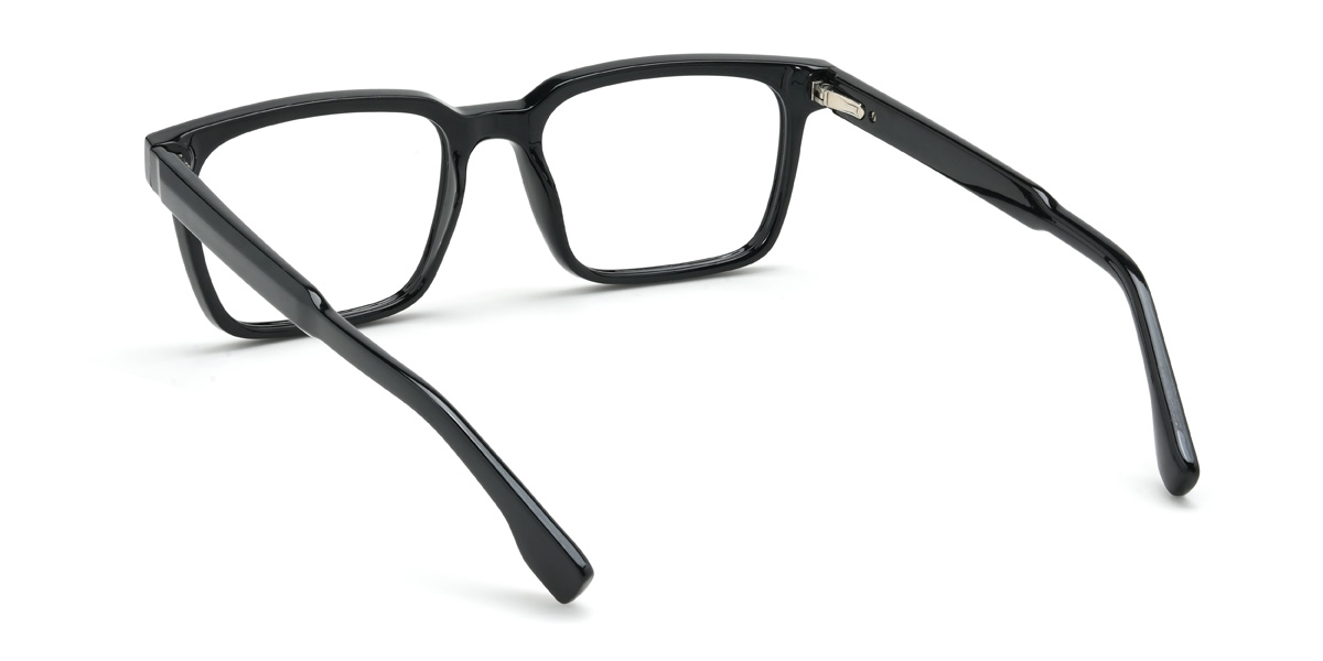Black Durand Glasses - Rectangle Glasses
