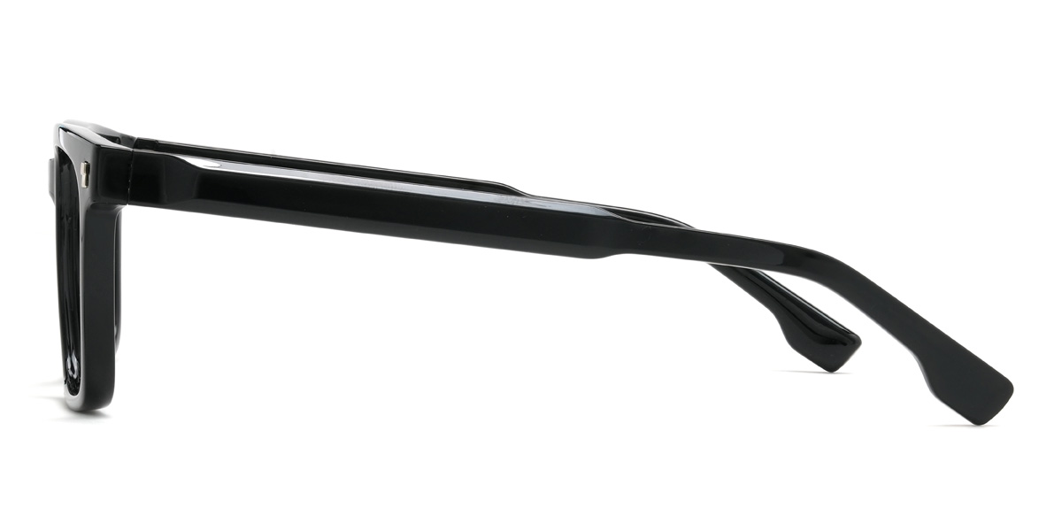 Black Durand Glasses - Rectangle Glasses